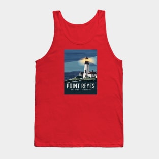 Point Reyes Lighthouse Watercolor Tank Top